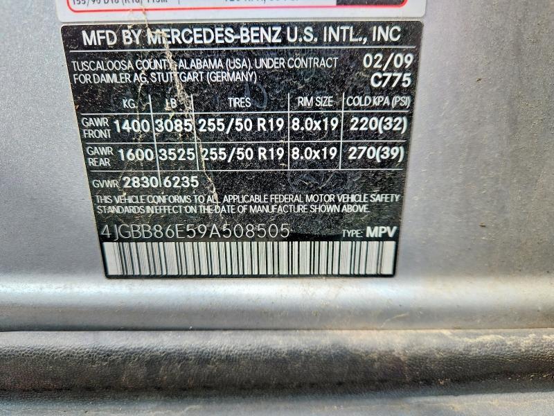 2009 Mercedes-Benz Ml 350