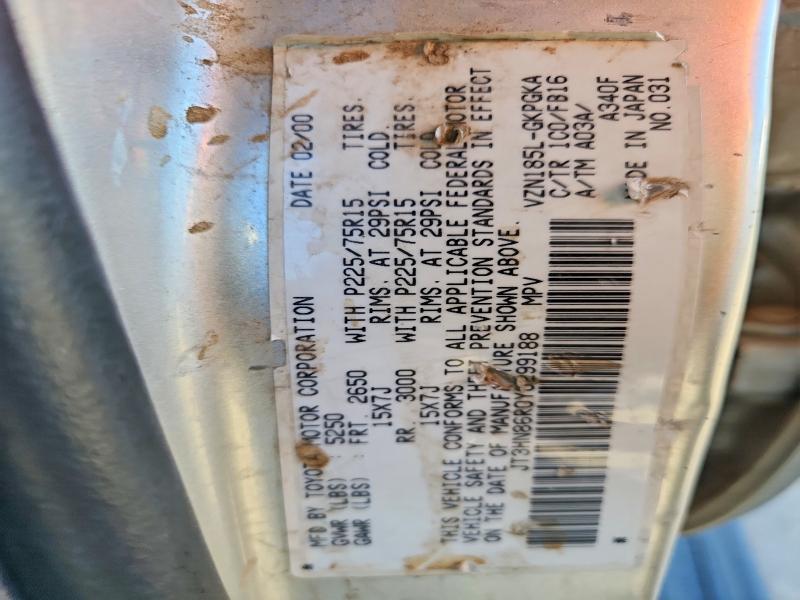 2000 Toyota 4runner SR5