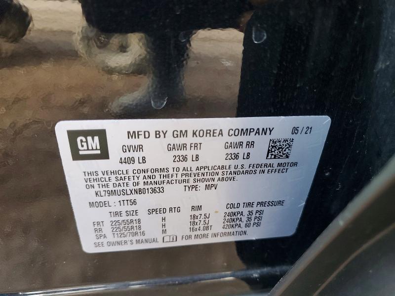 2022 Chevrolet Trailblazer rs