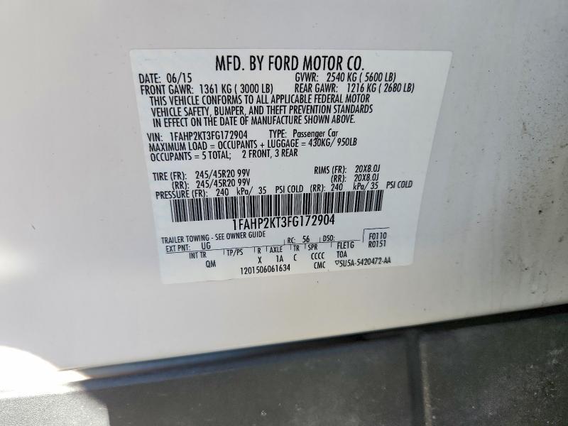 2015 Ford Taurus sho