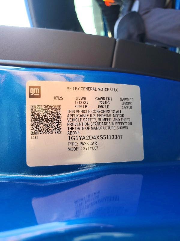 2025 Chevrolet Corvette Stingray 1LT