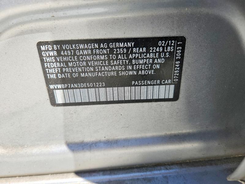 2013 Volkswagen Cc Sport