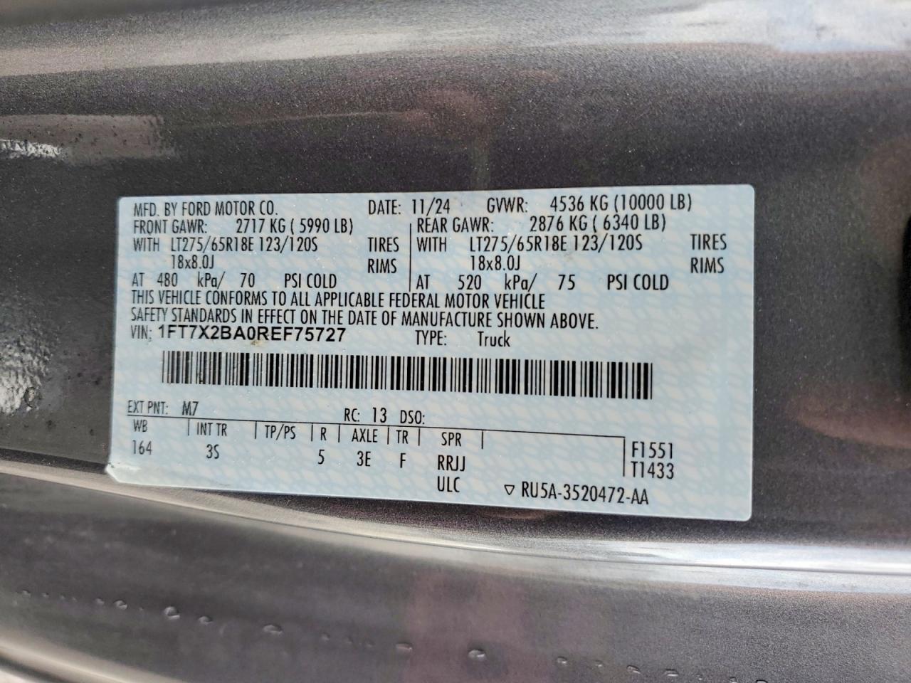 2024 Ford F250 Super Duty
