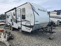 Salvage trucks for sale at Spanaway, WA auction: 2021 Northwood Nash Camper