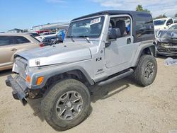 Jeep salvage cars for sale: 2005 Jeep Wrangler x