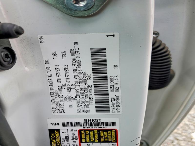 2015 Toyota Tundra SR5