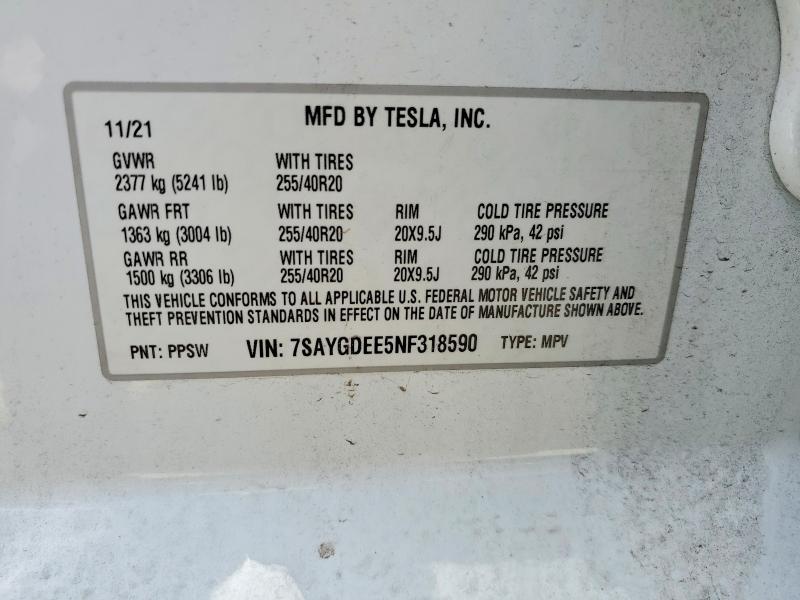 2022 Tesla Model y