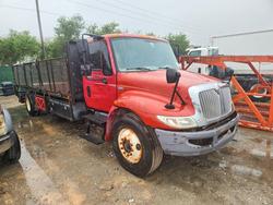 Salvage trucks for sale at West Palm Beach, FL auction: 2009 International MA025 Flatbed Truck