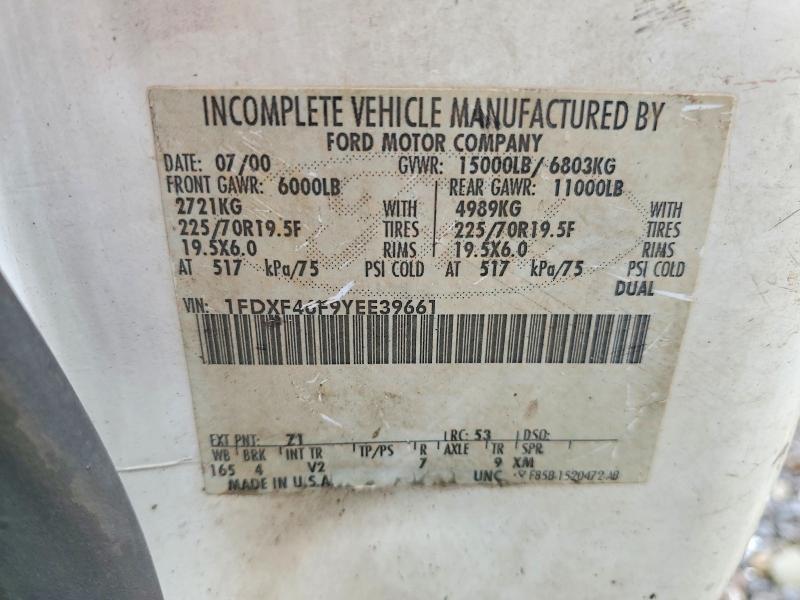 2000 Ford F450 Super Duty Utility / Service Truck