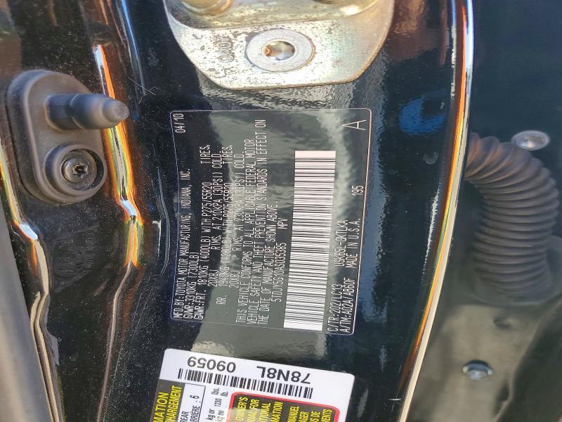 2010 Toyt Sequoia li