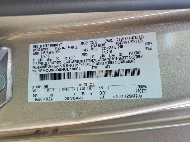 2017 Ford Escape se