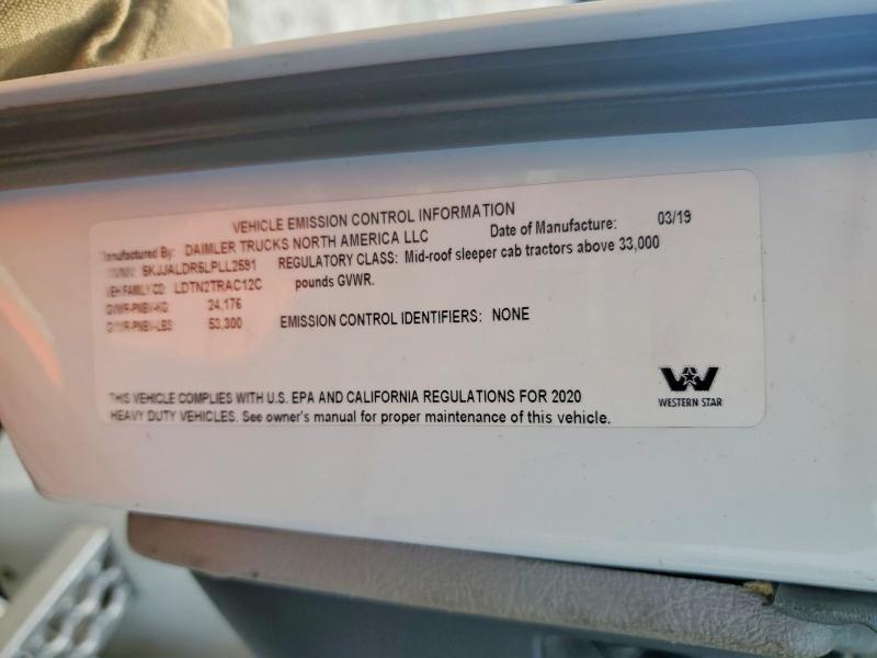 2020 Western Star 2020 Western Star 4900 Semi Truck