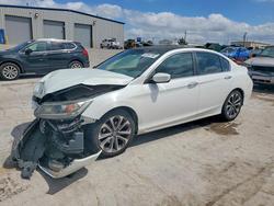 Honda Accord salvage cars for sale: 2015 Honda Accord Sport