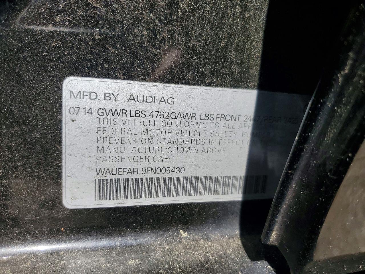 2015 Audi A4 Premium Plus