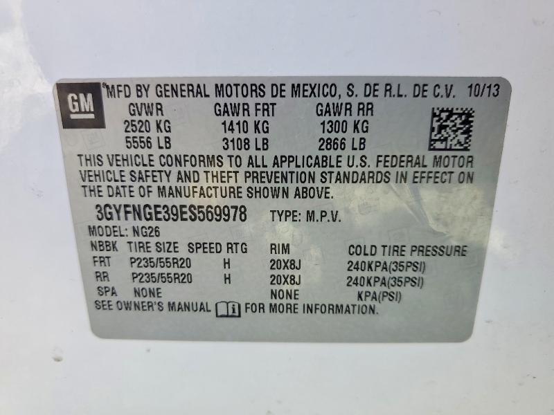 2014 Cadillac Srx Premium Collection