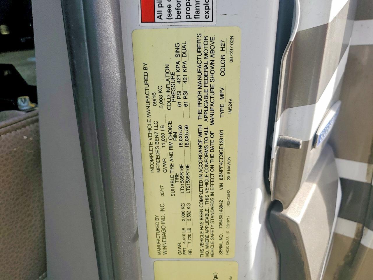 2016 Unknown 2016 Navion RV