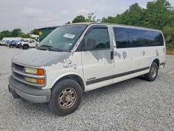 Salvage trucks for sale at Sulphur, LA auction: 2002 Chevrolet Express G3500