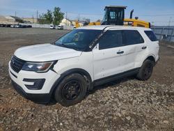 Ford Explorer Police Interceptor salvage cars for sale: 2018 Ford Explorer Police Interceptor