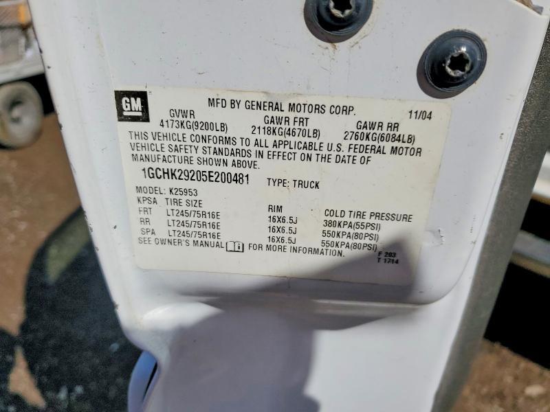 2005 Chevrolet Silverado K2500 Heavy Duty