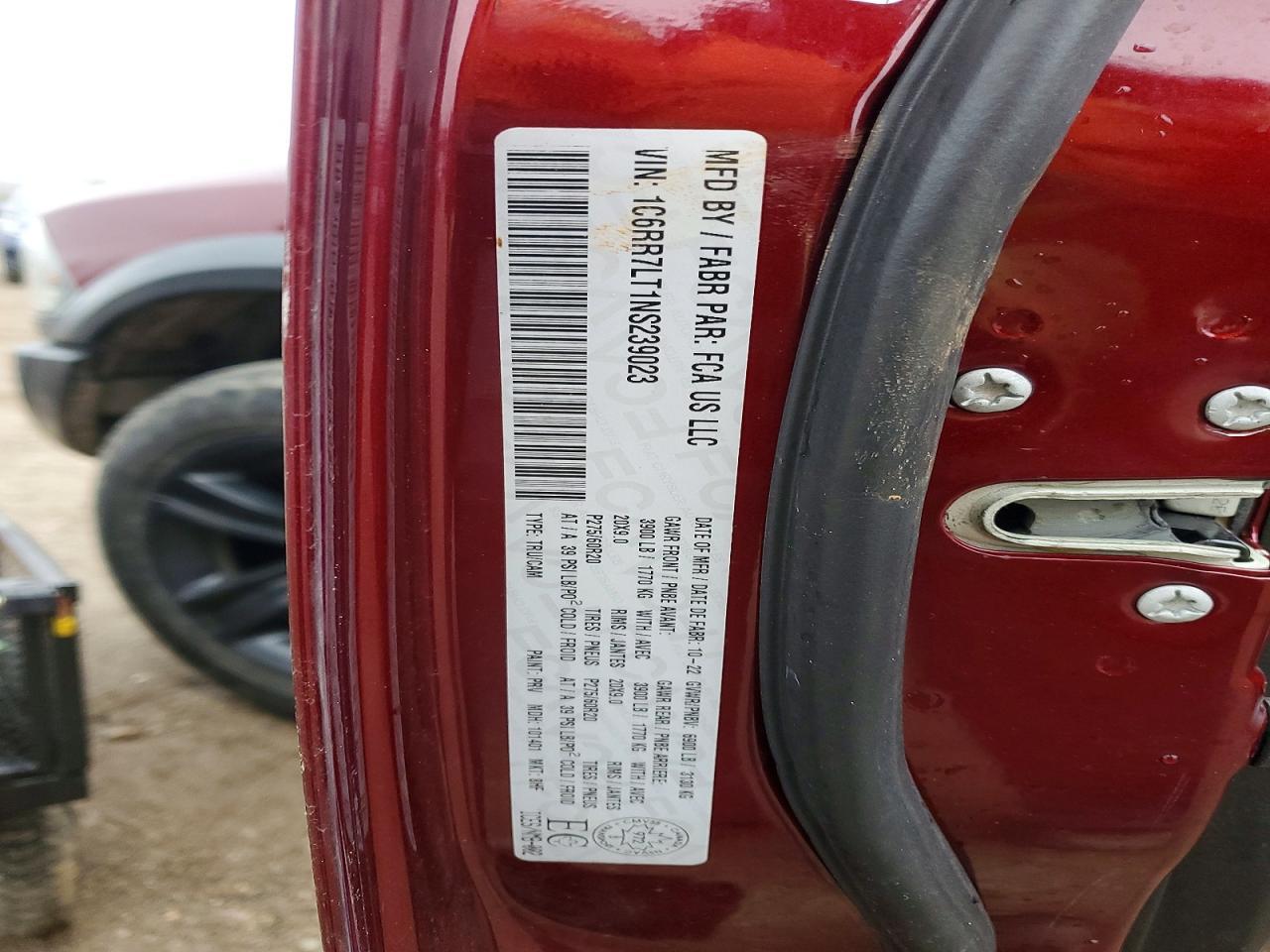2022 Dodge RAM 1500 Classic SLT