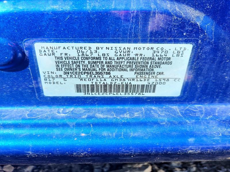 2014 Nissan Versa Note sv