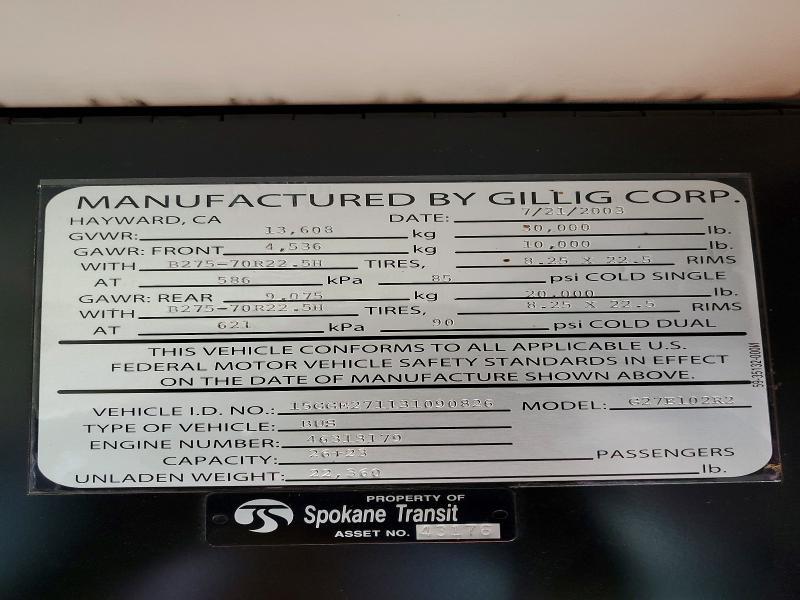 2003 GIL Lig low Floor-bus