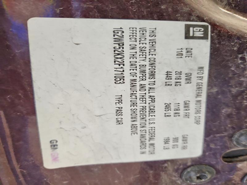 2002 Pontiac Grand Prix gt