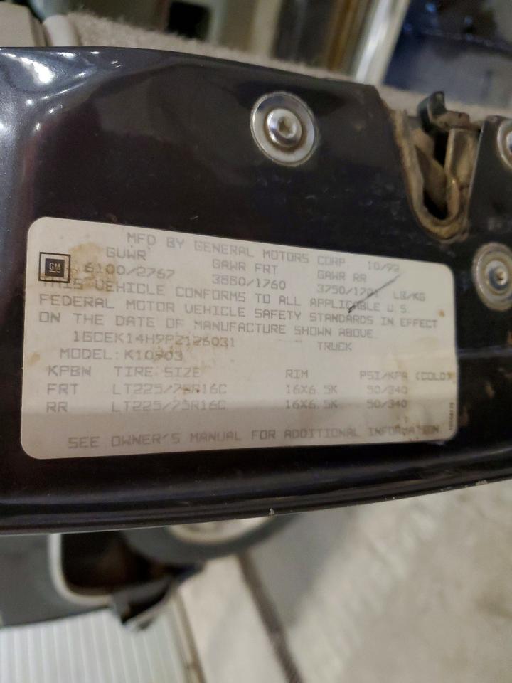 1993 Chevrolet GMT-400 K1500