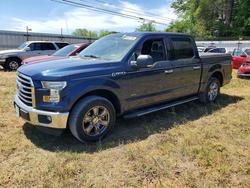 Salvage trucks for sale at Newton, AL auction: 2015 Ford F150 Supercrew