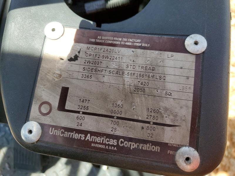2016 Unicariers 2016 Unicarriers MCP1F2A20LV Forkleft