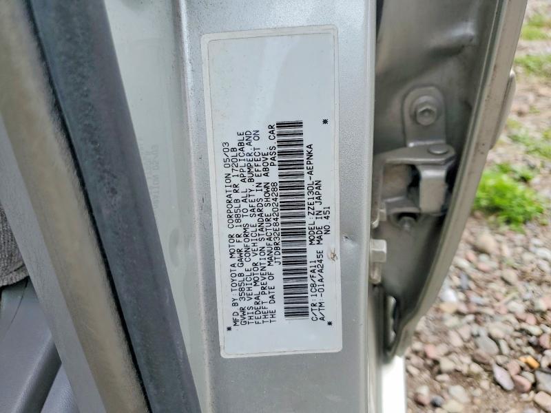 2004 Toyota Corolla le