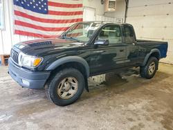 Salvage trucks for sale at Lyman, ME auction: 2004 Toyota Tacoma V6