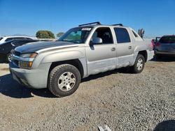 Chevrolet salvage cars for sale: 2002 Chevrolet Avalanche C1500