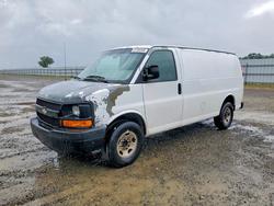 Chevrolet salvage cars for sale: 2010 Chevrolet Express G2500 LS