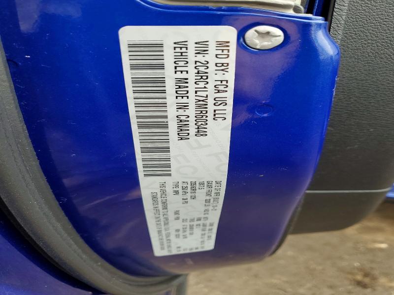 2021 Chrysler Pacifica Hybrid Touring l