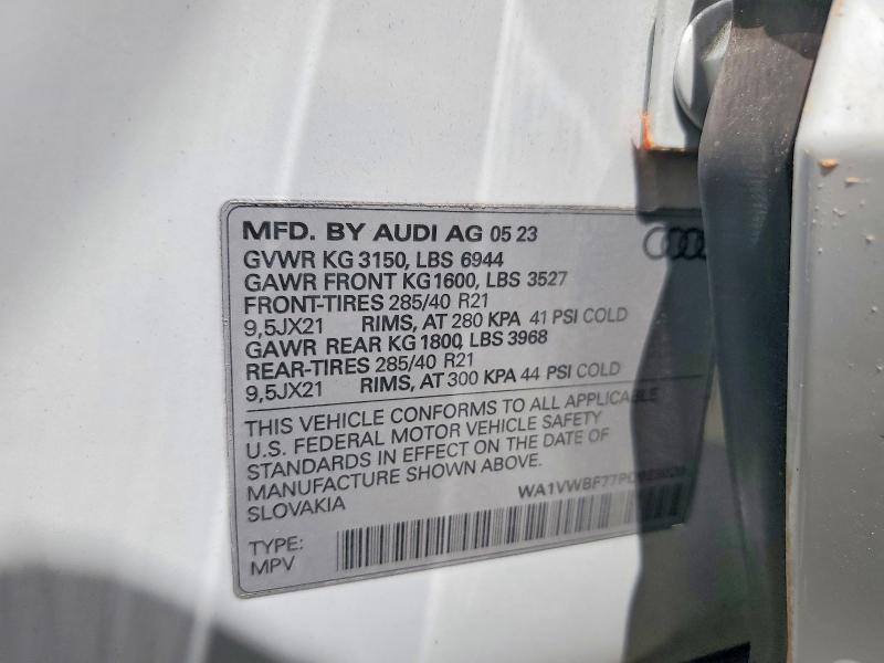 2023 Audi SQ7 Prestige