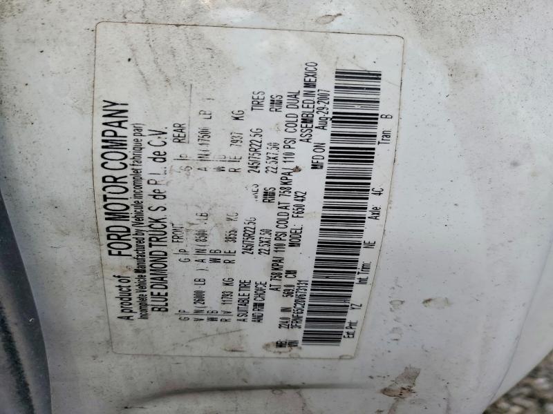 2008 Ford F650 Super Duty Rollback Truck