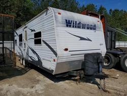 Salvage trucks for sale at Sandston, VA auction: 2008 Foresriver Wildwood Towables