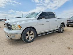 Salvage trucks for sale at Andrews, TX auction: 2012 Dodge RAM 1500 SLT