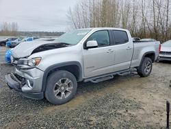 Salvage trucks for sale at Arlington, WA auction: 2015 Chevrolet Colorado Z71