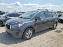 KIA Sedona Vehiculos salvage en venta: 2016 KIA Sedona lx