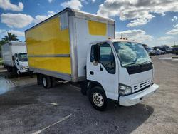 Salvage trucks for sale at West Palm Beach, FL auction: 2007 GMC W4500 BOX Truck
