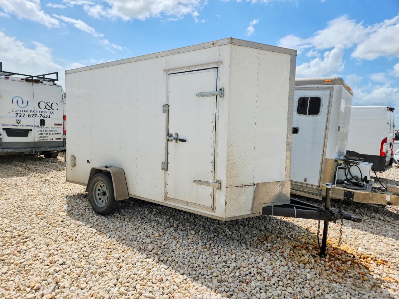 2020 Salvation 6X12 Enclosed Cargo Trailer
