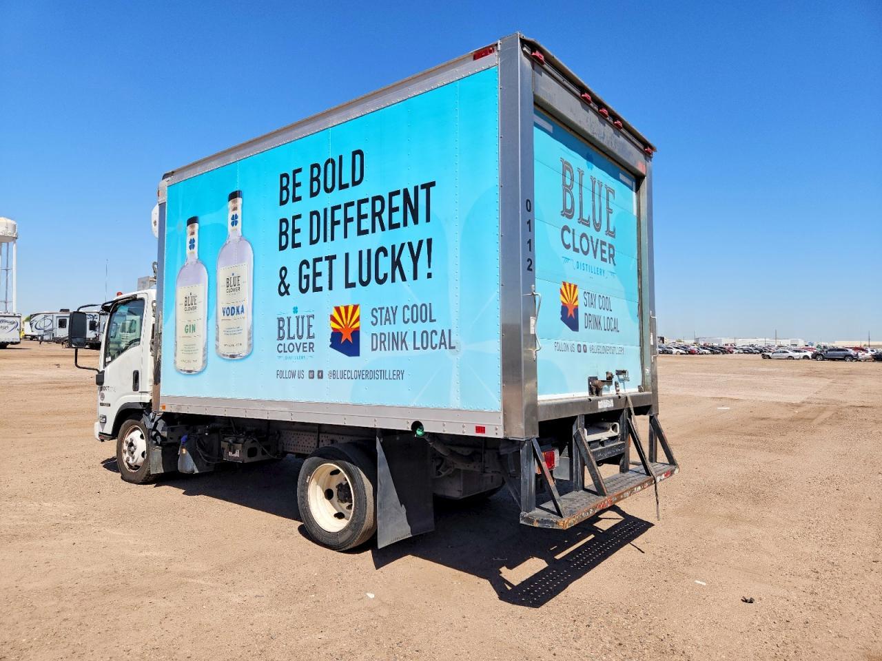 2015 Isuzu NQR Refrigerated BOX Truck