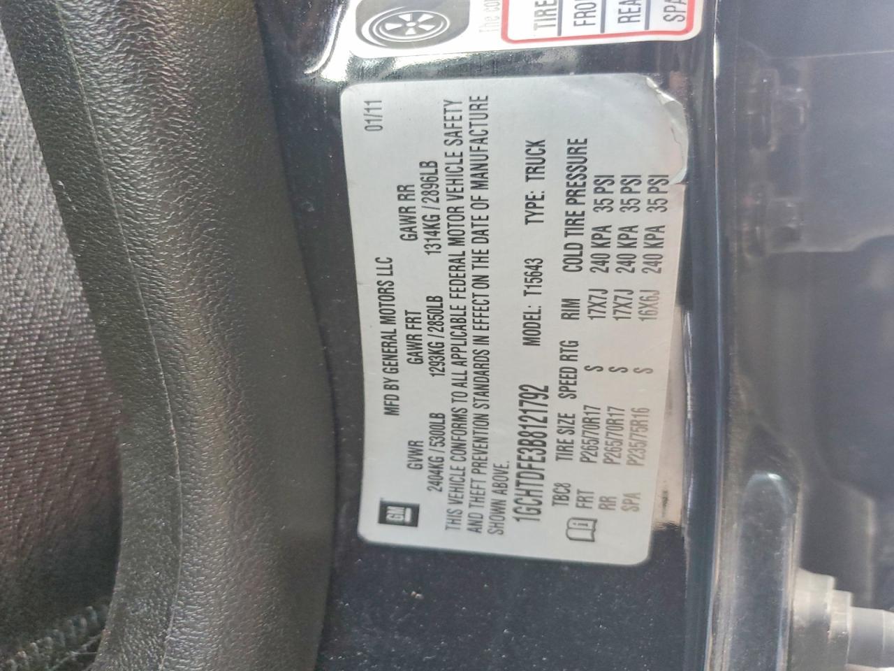 2011 Chevrolet Colorado LT