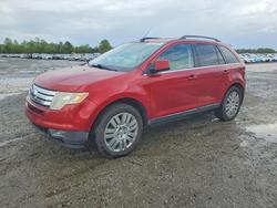 Ford Edge Limited salvage cars for sale: 2008 Ford Edge Limited