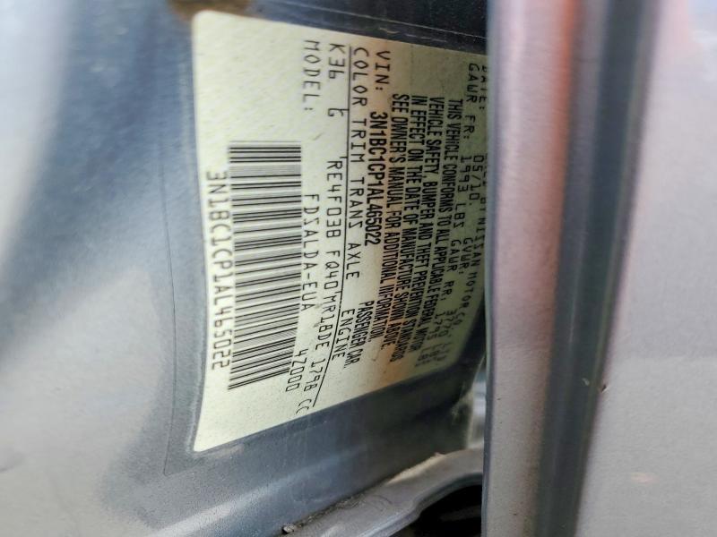 2010 Nissan Versa 1.8 s