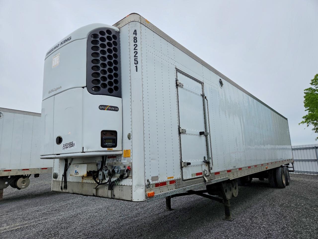 2015 Utility VS2RA Refrigerated Van Trailer