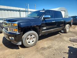 Salvage trucks for sale at Wichita, KS auction: 2015 Chevrolet Silverado K1500 High Country