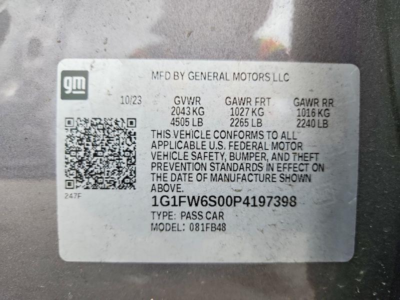 2023 Chevrolet Bolt ev 1LT